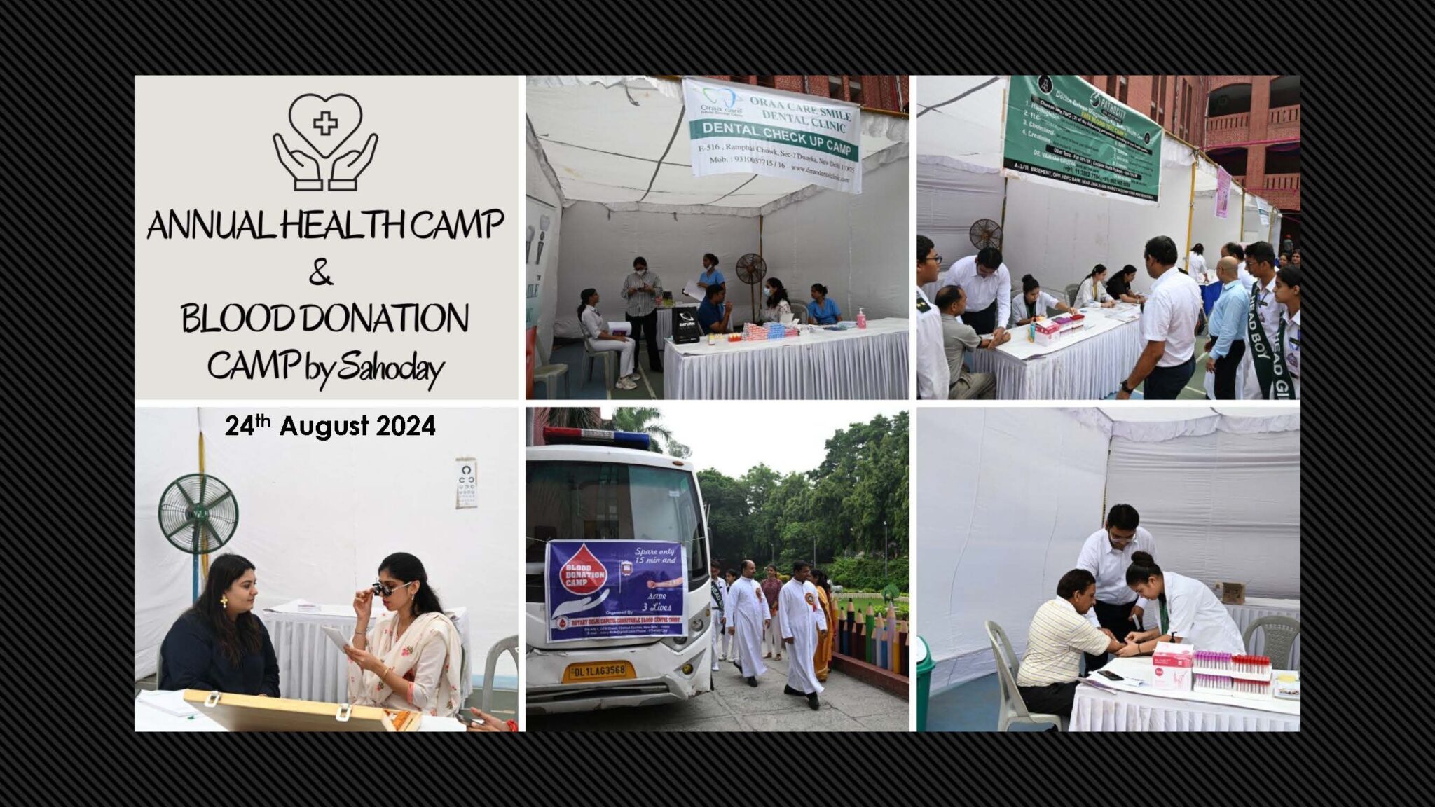 ANNUAL HEALTH CAMP & BLOOD DONATION CAMP 2024