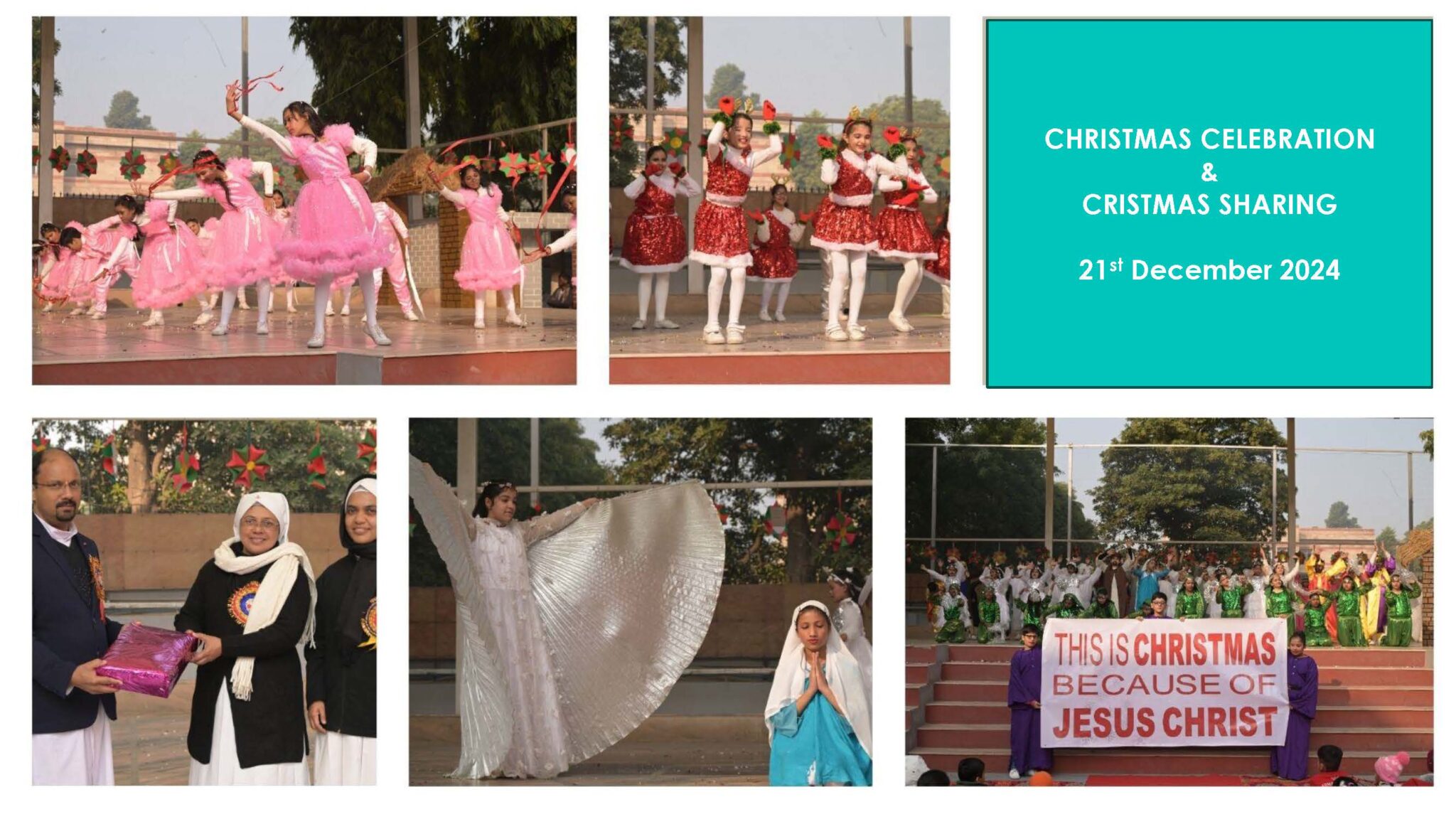 CHRISTMAS CELEBRATION & CHRISTMAS SHARING 2024